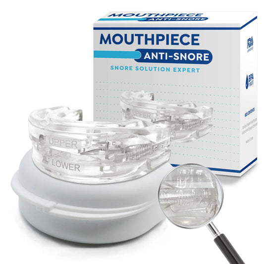 Mouth Guard Sleeping anti Snore Mouthpiece Stop Snoring Mouth Guard Grind Care Bruxism Mouthpiece in Sleeping Snoring