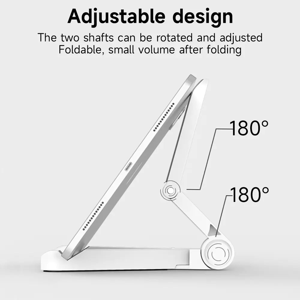 Universal Desktop Tablet Holder - Portable and Foldable