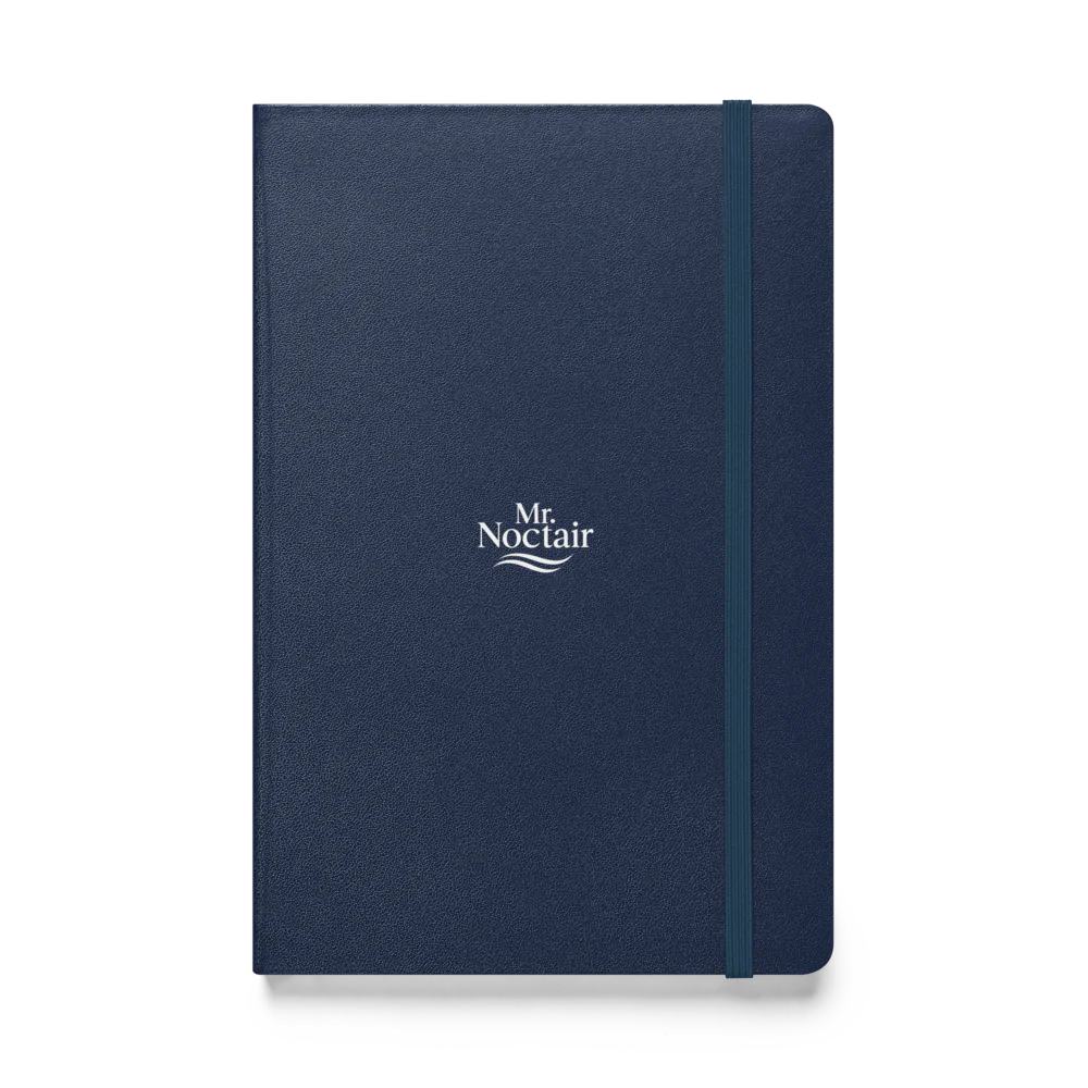 Mr. Noctair™ Classic JournalBook | Hardcover Notebook for Inspired Minds