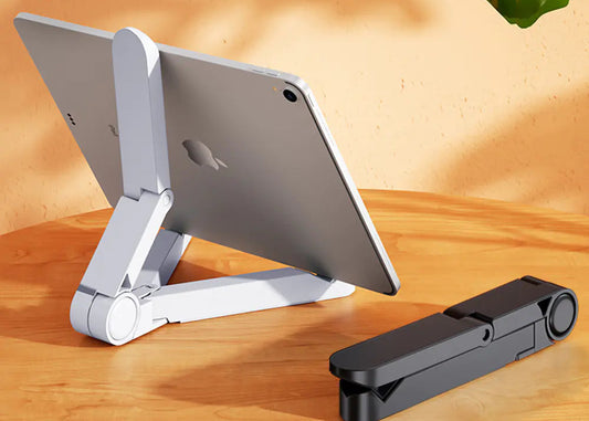 Universal Desktop Tablet Holder - Portable and Foldable